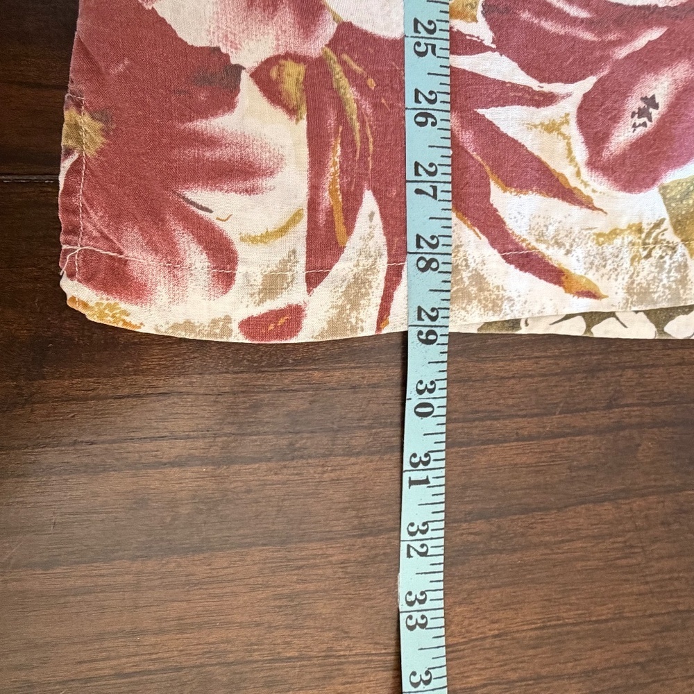 Vintage Tommy Bahama Oversized Relaxed Fit Camp Floral, Beach, Size Medium - Picture 14 of 14